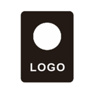 Garderobenmarke Kunststoff bedruckt mit Ihrem Logo