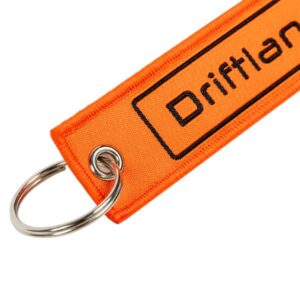 Kurze gewebte Lanyards zur Verwendung als Schlüsselanhänger mit Schlüsselring mit Logo