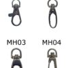4 Hochwertige Metall-Haken für Kordel-Lanyards