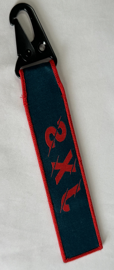 eingenähter schwarzer massiver Metallhaken für Schlüsselanhänger eingenähter schwarzer massiver Metallhaken für Schlüsselanhänger