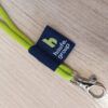 Kordel Lanyards mit Weblabel und Haken