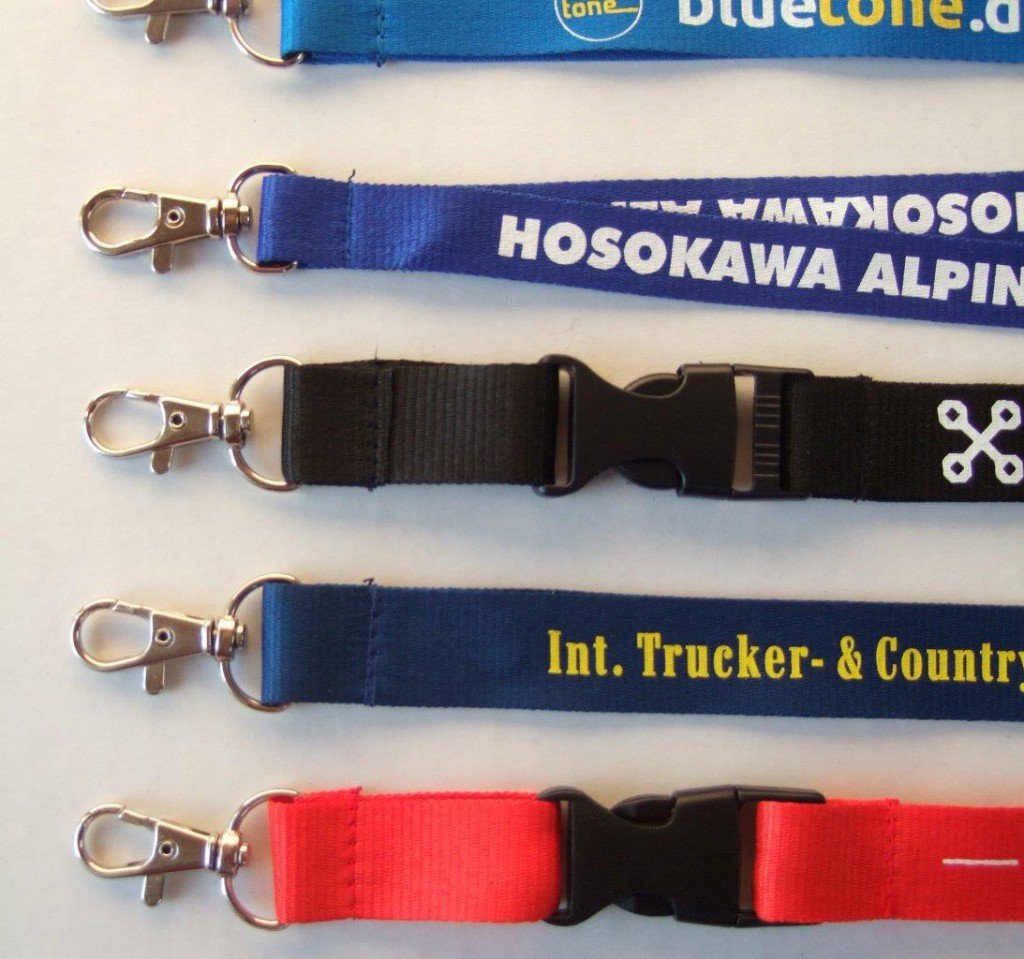 Schlüsselband mit oder ohne Aufdruck