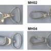 Haken MH01 bis MH04 für Schlüsselanhänger