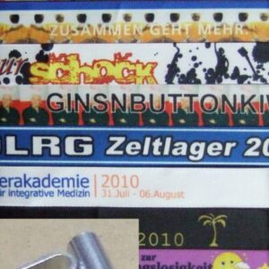 Festivalbänder aus STOFF mit Aufdruck, full colour Alu-Verschluss