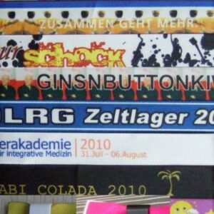 Stoffbänder mit mehrfarbigem 4C Druck mit selbstschließendem Verschluss flach