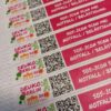 Tyvek Einlassbänder mit QR-Code (kratzfester 4C-Druck)