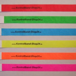 Tyvek mit Werbeaufdruck www.kontrollband-shop24.de