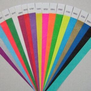 Tyvek Kontrollbänder (Papier-Bändchen)