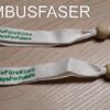Nachhaltiges Stoffband aus Bambusfaser, umweltfreundlich aus nachwachsenden Rohstoffen