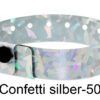 Glitzerarmbänder mit Hologrammfolie (glitter)