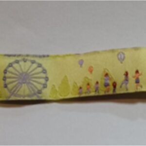 Nachhaltige Stoffbänder aus recyceltem Garn, ökologische Festivalbändchen (eco friendly)