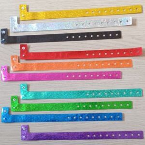 Hologramm Glitzerbänder schmal mit Druck Hologramm Glitzerbänder schmal mit Druck