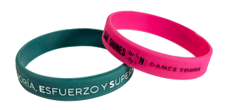 hochgeprägte Silikonbänder bedruckt hochgeprägte Silikonbänder bedruckt