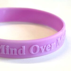 Hochgeprägte Silikonbänder ohne Druck (ohne Farbanstrich)