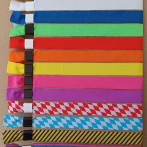 Festivalbänder ohne Druck mit fast lock