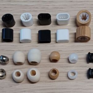 Verschlüsse für Stoffbänder ohne Stoffband als Ersatz